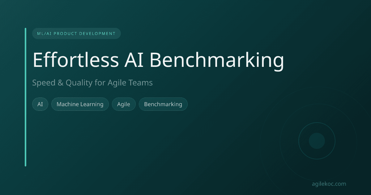 A data scientist analyzing AI model performance metrics on a dashboard, surrounded by collaborative team members.