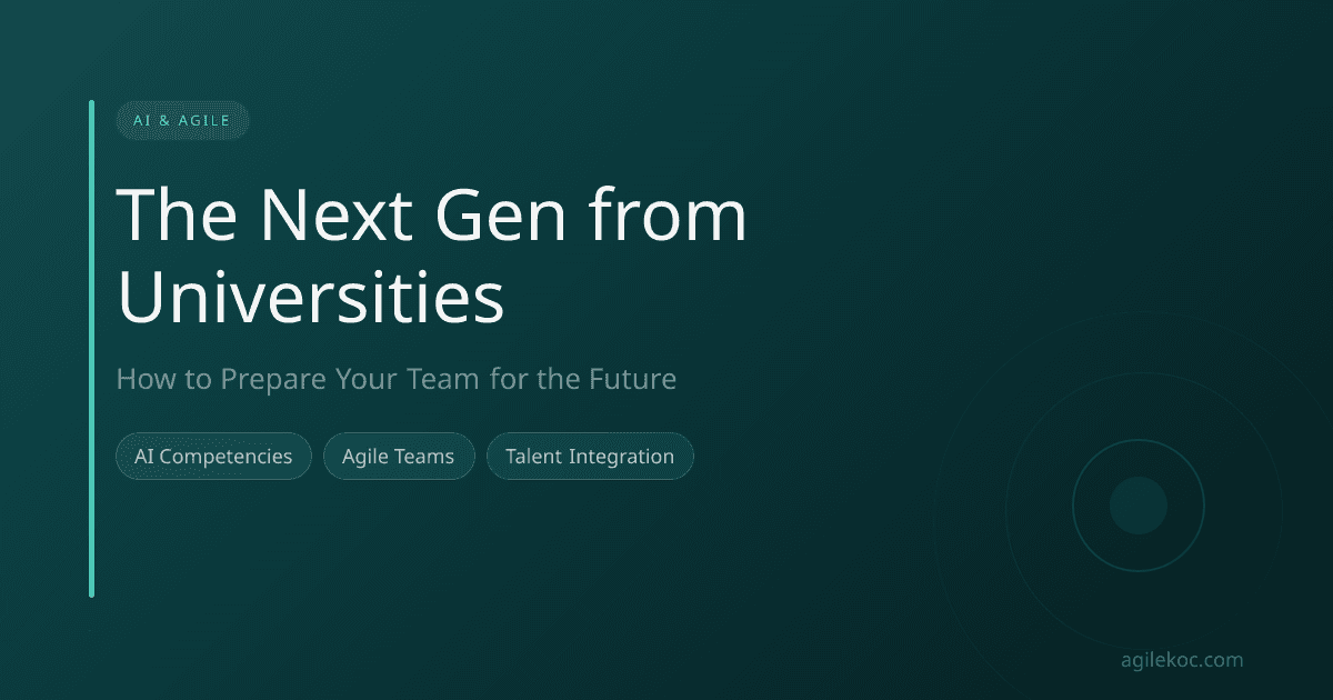 A university graduate collaborating with an agile team, utilizing AI tools.