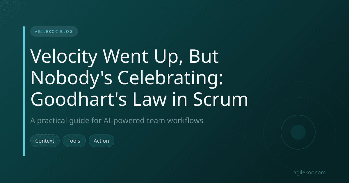 Velocity pressure and Goodhart's Law in Scrum