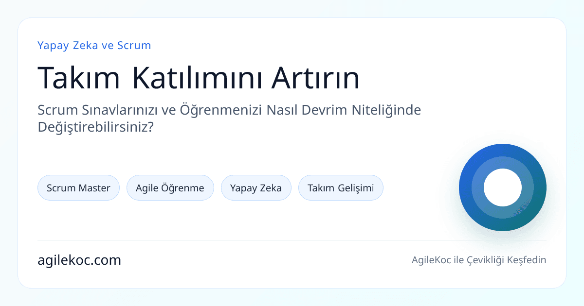 Yapay zeka tarafından oluşturulan sınav sorularının belirdiği dijital bir panonun etrafında işbirliği yapan çeşitli bir ekip, gelişmiş öğrenme ve katılımı simgeliyor.